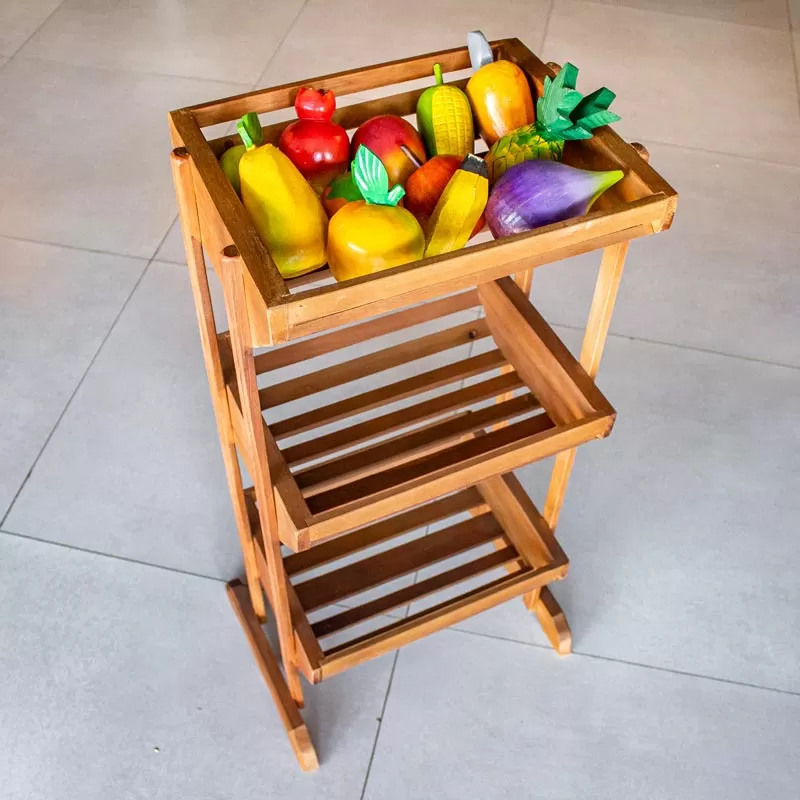 Fruteira Cestinho 100% Madeira Fruteira Cestinho 100% Madeira