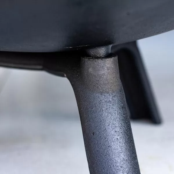 Pés da Lareira de Ferro Fundido